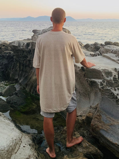 Men linen jersey spring summer 2024 over t-shirt